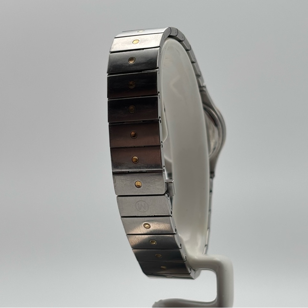 Vintage Movado Museum Two-Tone Quartz Watch | Swiss Made | 1980s - Picture 5 of 11